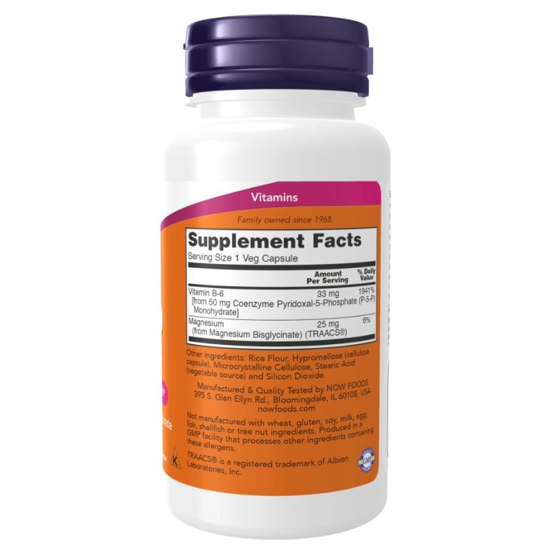 NOW P-5-P 50mg - Accelerated Health Products